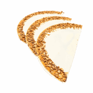 Abanico de amaranto con avena