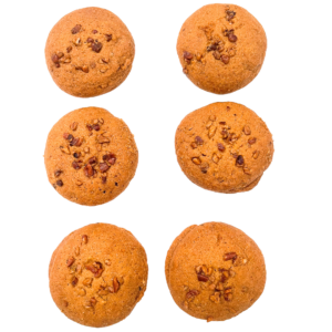 Mini galleta de amaranto con nuez