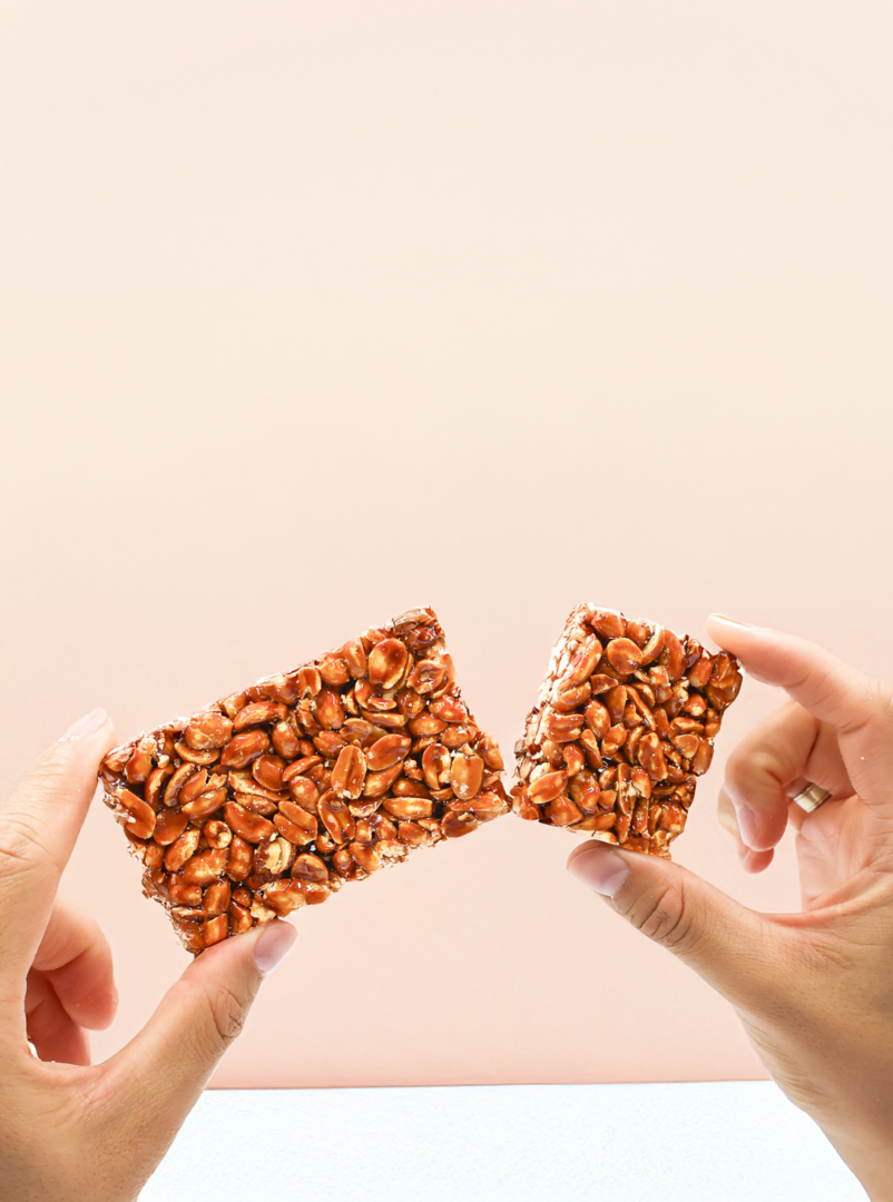 Barritas de cacahuates